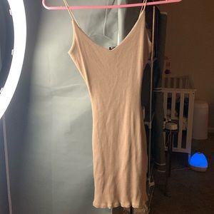 Tan  dress